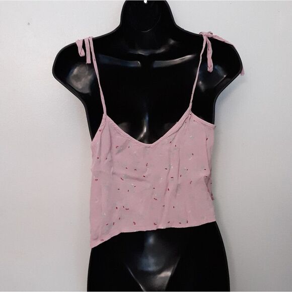 Cotton:on mini floral pink crop top - Picture 4 of 4